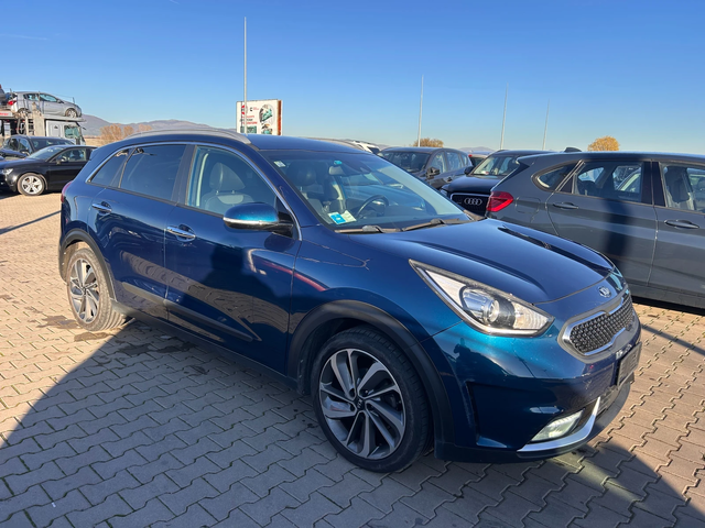 Kia Niro 1.6i HYBRID AVTOMAT/NAVI/KOJA EURO 6 - автомобили, коли, обяви за нови и употребявани 3