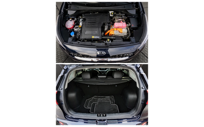 Kia Niro 1.6GDI HEV DCT - автомобили, коли, обяви за нови и употребявани 14