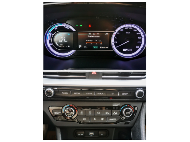 Kia Niro 1.6GDI HEV DCT - автомобили, коли, обяви за нови и употребявани 9