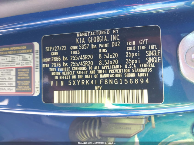 Kia Sorento 2.5L I-4 DI, DOHC, VVT, TURBO, 281HP Front Wheel Drive - автомобили, коли, обяви за нови и употребявани 8