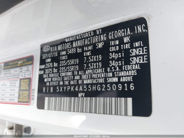 Kia Sorento 3.3L V-6 DI, DOHC, VVT, 290HP Front Wheel Drive - автомобили, коли, обяви за нови и употребявани 8