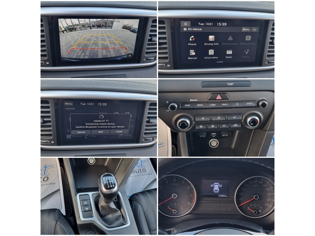 Kia Sportage 1.6 Bi-FUEL= ГАЗ= 132кс-2020г. EURO 6B - автомобили, коли, обяви за нови и употребявани 16