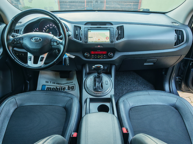 Kia Sportage 2.0CRDI-4x4-КОЖА-НАВИГАЦИЯ-dljf;djru - автомобили, коли, обяви за нови и употребявани 10