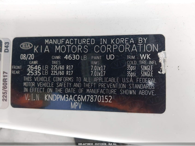 Kia Sportage 2.4L I-4 DI, DOHC, VVT, 181HP Front Wheel Drive - автомобили, коли, обяви за нови и употребявани 8