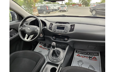 Kia Sportage 1.7CRDI-116кс= 6ck= ПАНОРАМА= КАМЕРА= ПОДГРЕВ - автомобили, коли, обяви за нови и употребявани 12