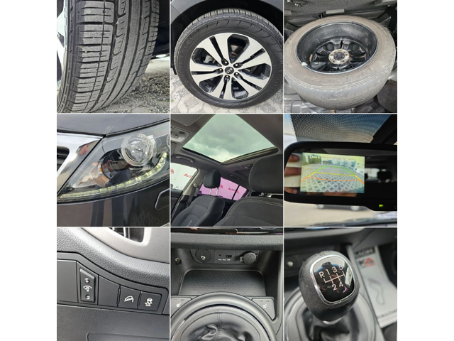 Kia Sportage 1.7CRDI-116кс= 6ck= ПАНОРАМА= КАМЕРА= ПОДГРЕВ - автомобили, коли, обяви за нови и употребявани 16