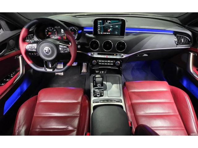 Kia Stinger * 3.3T* AWD* ЧЕРВЕН САЛОН* 360 КАМЕРА* HUD* ОБДУХВ - автомобили, коли, обяви за нови и употребявани 3