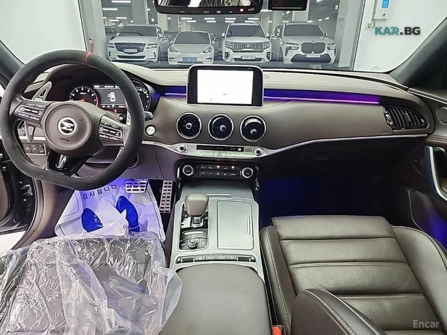 Kia Stinger 3.3 GT TURBO* ОБДУХ* AWD* 360* HUD* - автомобили, коли, обяви за нови и употребявани 6