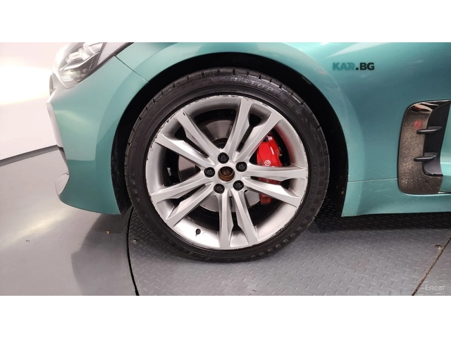 Kia Stinger 3.3 TURBO MASTERS* ОБДУХ* AWD* 360* HUD* - автомобили, коли, обяви за нови и употребявани 4