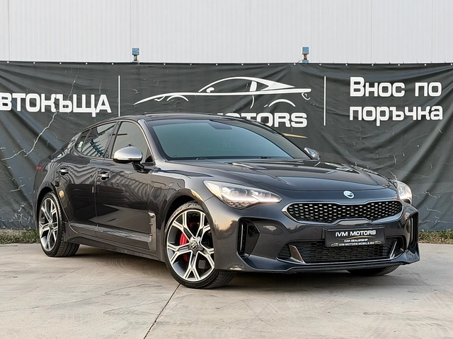 Kia Stinger 3.3i* GT* AWD* LEXICON* 360* PANO* - автомобили, коли, обяви за нови и употребявани 0