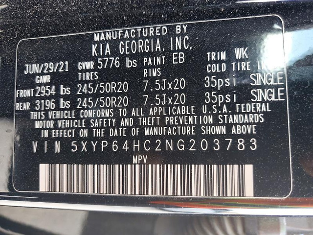 Kia Telluride 3.8L 6 Front Wheel Drive - автомобили, коли, обяви за нови и употребявани 12