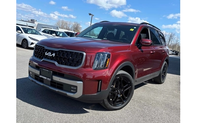 Kia Telluride X-Line/AWD/PANO/360/ОБДУХВАНЕ - автомобили, коли, обяви за нови и употребявани 0