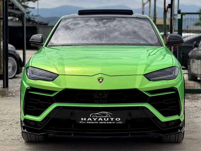 Lamborghini Urus Aero Pack= Carbon Ceramic= Bang&Olufsen= Panorama= - автомобили, коли, обяви за нови и употребявани 1