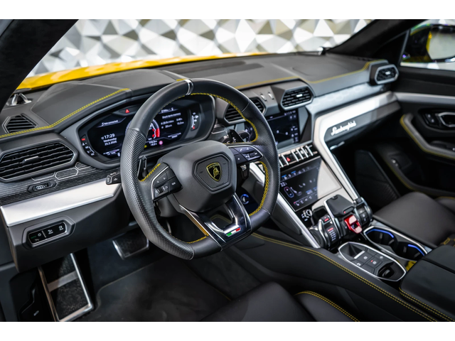 Lamborghini Urus Giallo Auge* B&O - автомобили, коли, обяви за нови и употребявани 9