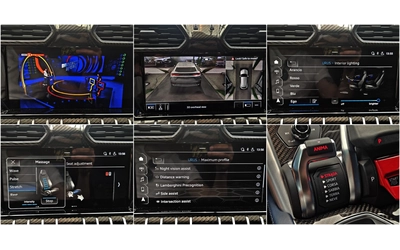 Lamborghini Urus NOVITEC/CARBONCERAMICA/TVx3/3DCAM/МАСАЖ/DISTR/LIZI - автомобили, коли, обяви за нови и употребявани 13
