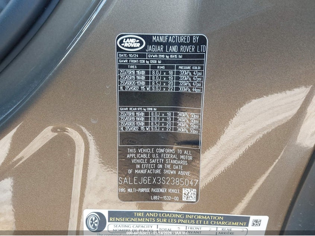 Land Rover DEFENDER 2.0L I-4 DI, DOHC, VVT, TURBO, 296HP All Wheel Drive - автомобили, коли, обяви за нови и употребявани 8