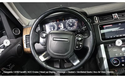 Land Rover Range rover VOGUE* 4.4* V8* DIESEL* ОБДУХВАНЕ* МАСАЖ* 360КАМЕР - автомобили, коли, обяви за нови и употребявани 6