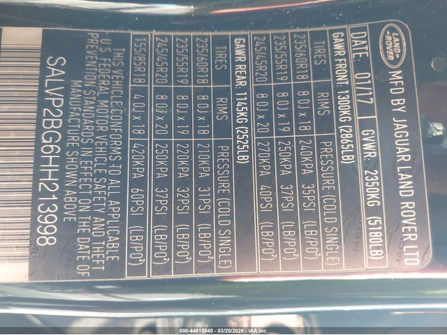 Land Rover RANGE ROVER EVOQUE 2.0L I-4 DI, DOHC, VVT, TURBO, 240HP 4X4 Drive - автомобили, коли, обяви за нови и употребявани 8