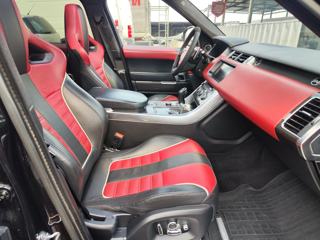 Land Rover Range Rover Sport SVR* MERIDIAN* CARBON* CAMERA* ALCANTAR* LIZING - автомобили, коли, обяви за нови и употребявани 10