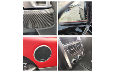 Land Rover Range Rover Sport SVR* MERIDIAN* CARBON* CAMERA* ALCANTAR* LIZING - автомобили, коли, обяви за нови и употребявани 13