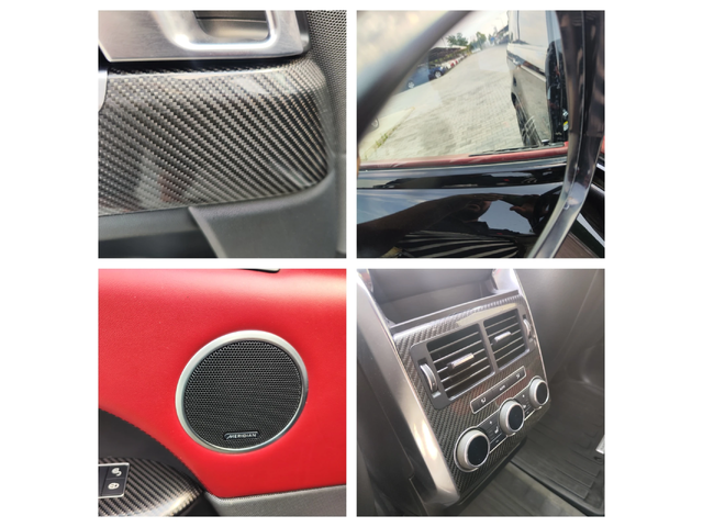 Land Rover Range Rover Sport SVR* MERIDIAN* CARBON* CAMERA* ALCANTAR* LIZING - автомобили, коли, обяви за нови и употребявани 13