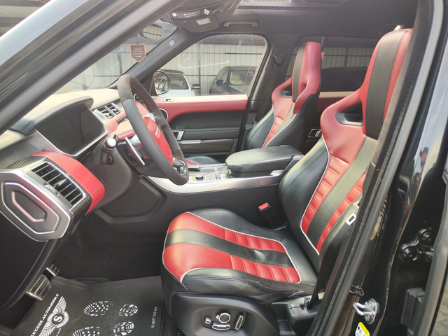 Land Rover Range Rover Sport SVR* MERIDIAN* CARBON* CAMERA* ALCANTAR* LIZING - автомобили, коли, обяви за нови и употребявани 4
