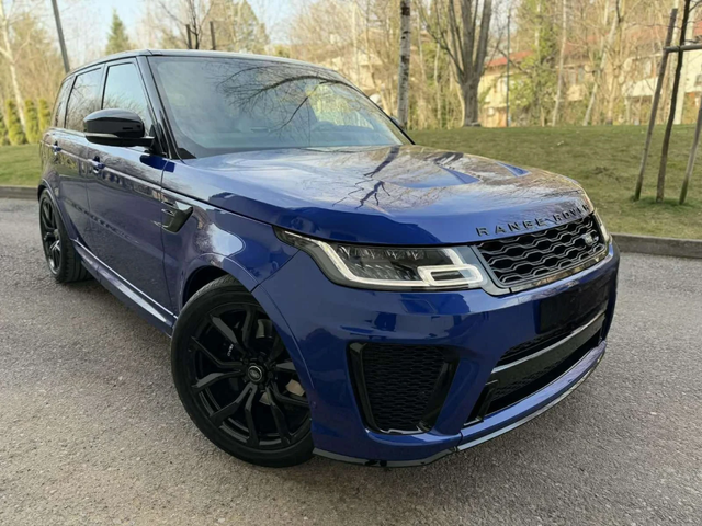 Land Rover Range Rover Sport SVR / FACE - автомобили, коли, обяви за нови и употребявани 0