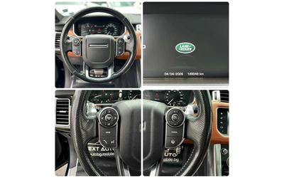 Land Rover Range Rover Sport 3.0D 306HP PANO CAMERA BLIND SPOT - автомобили, коли, обяви за нови и употребявани 12