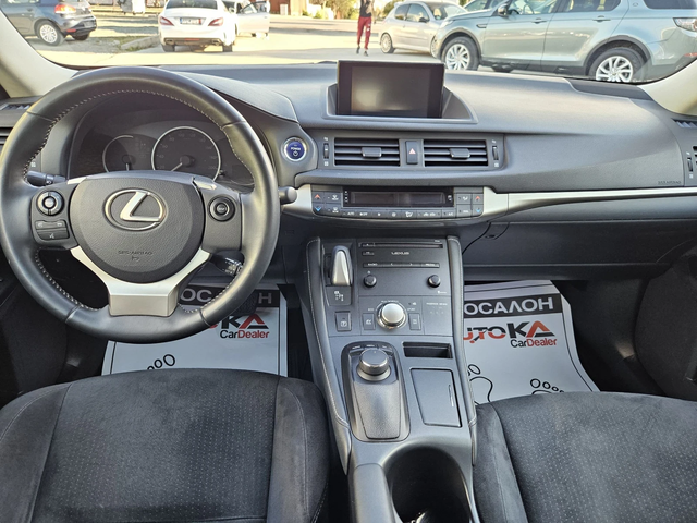 Lexus CT 200h 1.8Hybrid-99кс= 142.000км= FACE= КАМЕРА= СЕРВ.ИСТО - автомобили, коли, обяви за нови и употребявани 11