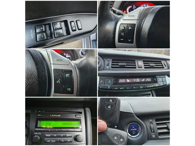 Lexus CT 200h 1.8 HYBRID/AVTOMAT/TOP SUSTOQNIE - автомобили, коли, обяви за нови и употребявани 14