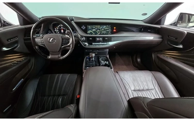 Lexus LS 500 AWD / LUXURY / FULL BROWN INT / ВЪЗДУШНО - автомобили, коли, обяви за нови и употребявани 7