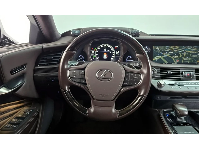 Lexus LS 500 AWD / LUXURY / FULL BROWN INT / ВЪЗДУШНО - автомобили, коли, обяви за нови и употребявани 8