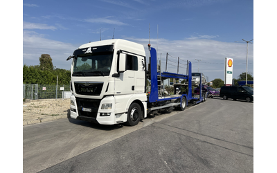 MAN TGX 18.440 Автовоз - автомобили, коли, обяви за нови и употребявани 13