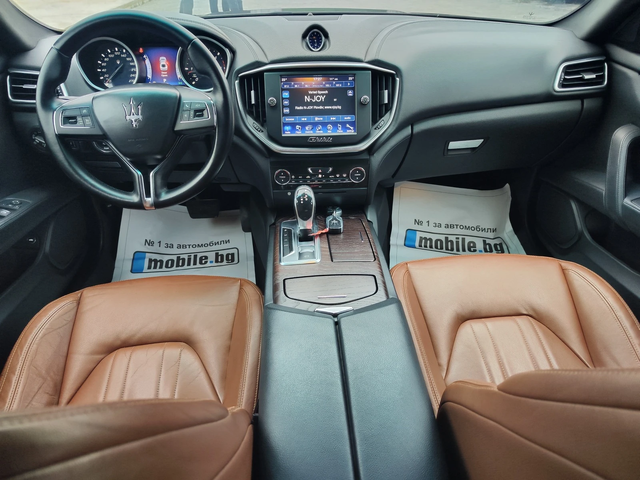 Maserati Ghibli LEDD* PODGREV* CAMERA* LIZING - автомобили, коли, обяви за нови и употребявани 10