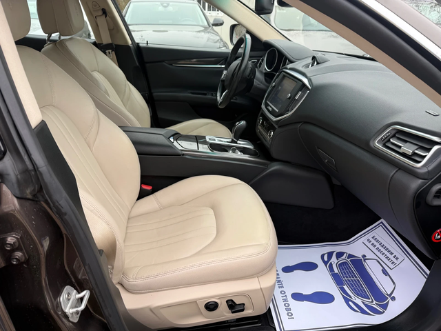 Maserati Ghibli 3.0D 250к.с  Топ състояние - автомобили, коли, обяви за нови и употребявани 10