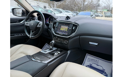 Maserati Ghibli 3.0D 250к.с  Топ състояние - автомобили, коли, обяви за нови и употребявани 11