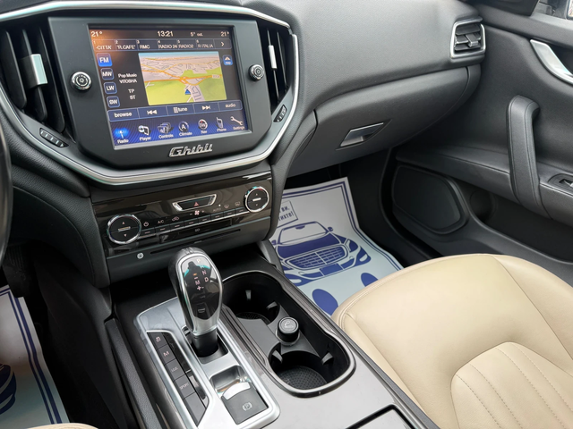 Maserati Ghibli 3.0D 250к.с  Топ състояние - автомобили, коли, обяви за нови и употребявани 15