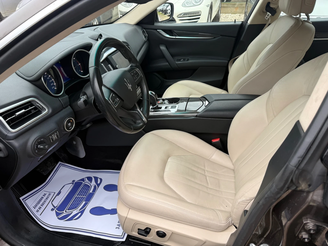 Maserati Ghibli 3.0D 250к.с  Топ състояние - автомобили, коли, обяви за нови и употребявани 8