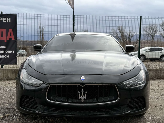 Maserati Ghibli 3.0 V6 BI TURBO* СЕРВ.ИСТОРИЯ - автомобили, коли, обяви за нови и употребявани 0