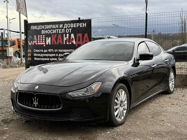 Maserati Ghibli 3.0 V6 BI TURBO* СЕРВ.ИСТОРИЯ - автомобили, коли, обяви за нови и употребявани 1