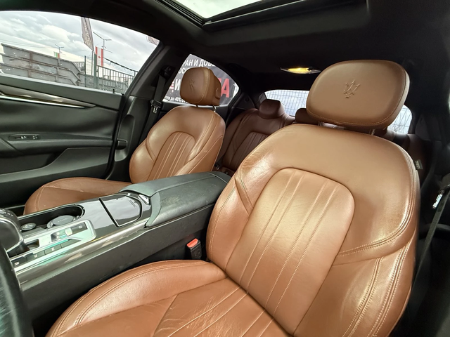 Maserati Ghibli 3.0 V6 BI TURBO* СЕРВ.ИСТОРИЯ - автомобили, коли, обяви за нови и употребявани 8