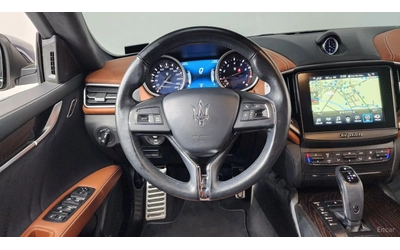 Maserati Ghibli 3.0 GranLusso* КОЖА* ОБДУХВ* НАВИ* ПАНО - автомобили, коли, обяви за нови и употребявани 10