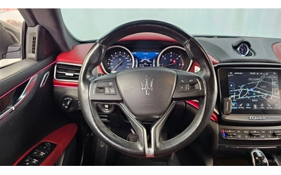 Maserati Ghibli 3.0 DIESEL* PANO* ОБДУХВ* ПОДГРЕВ* НАВИ* КАМЕРА - автомобили, коли, обяви за нови и употребявани 12