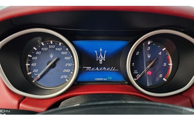 Maserati Ghibli 3.0 DIESEL* PANO* ОБДУХВ* ПОДГРЕВ* НАВИ* КАМЕРА - автомобили, коли, обяви за нови и употребявани 7