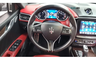 Maserati Ghibli GranSport* CARBON* КОЖА* ОБДУХВ* НАВИ* ПАНО - автомобили, коли, обяви за нови и употребявани 10