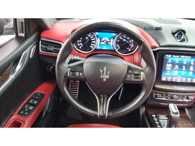 Maserati Ghibli GranSport* CARBON* КОЖА* ОБДУХВ* НАВИ* ПАНО - автомобили, коли, обяви за нови и употребявани 10