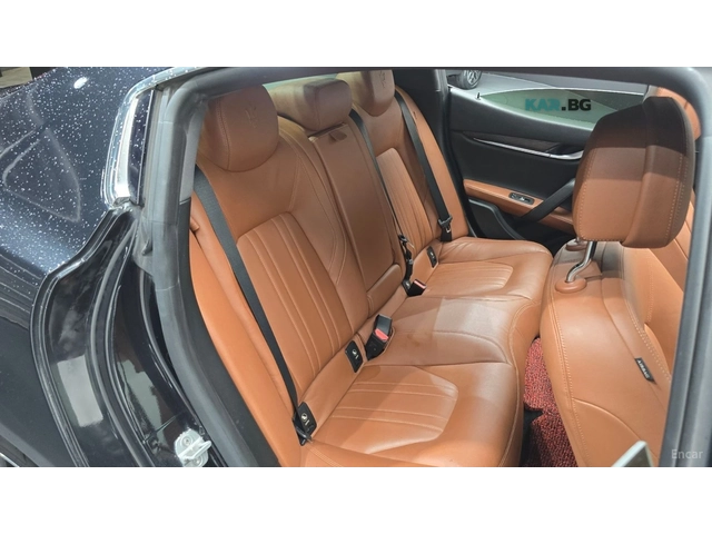 Maserati Ghibli КОЖА* ПОДГРЕВ* ПАНО* КАМЕРА - автомобили, коли, обяви за нови и употребявани 9