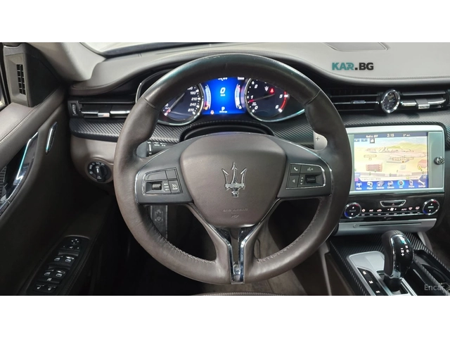 Maserati Quattroporte КОЖА* ОБДУХВ* НАВИ* ПАНО - автомобили, коли, обяви за нови и употребявани 10