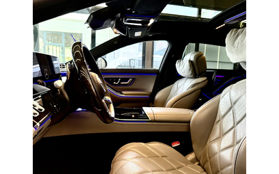 Maybach S580 4Matic* Масаж* 360* Burmester* Лизинг - автомобили, коли, обяви за нови и употребявани 7