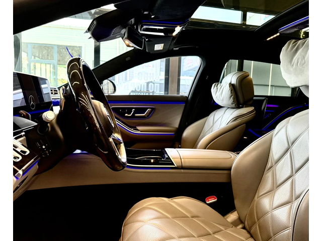 Maybach S580 4Matic* Масаж* 360* Burmester* Лизинг - автомобили, коли, обяви за нови и употребявани 7